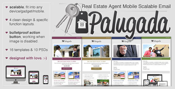 Palugada - Real Estate Agent Mobile Scalable Email