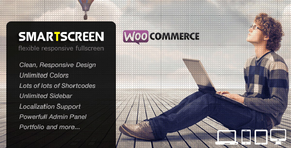 SmartScreen fullscreen responsive WordPress theme