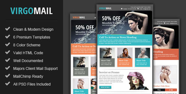 Virgomail - Email Marketing & Newsletter Template