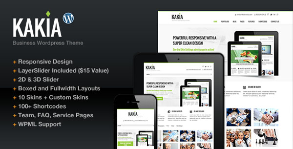 Kakia Multi-Purpose Business Corporate Theme