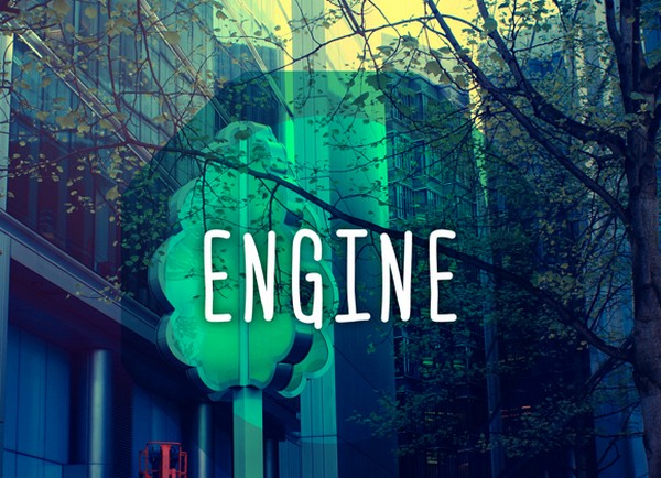 Engine font by Ferdie Balderas