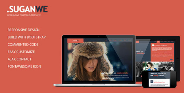 Suganwe - Responsive One Page Template HTML5