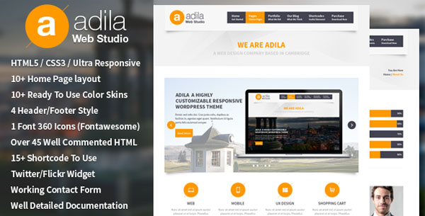 Adila: Multipurpose Business HTML Template
