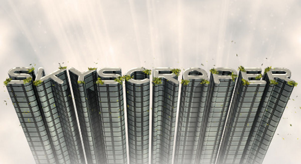 3D Skyscraper Text Effect – Updated for Photoshop CS6