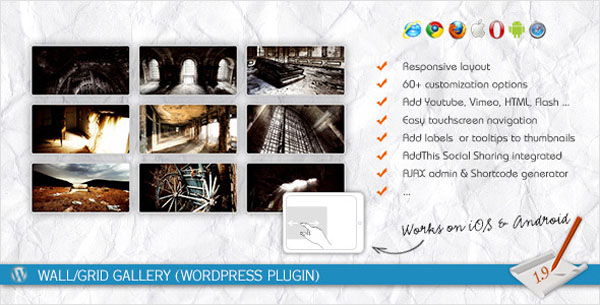 Wall/Grid Gallery (WordPress Plugin)