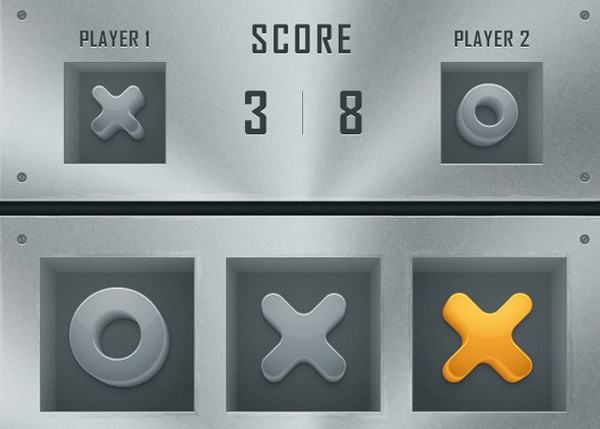 Create a Tic Tac Toe Mobile App Interface in Adobe Illustrator