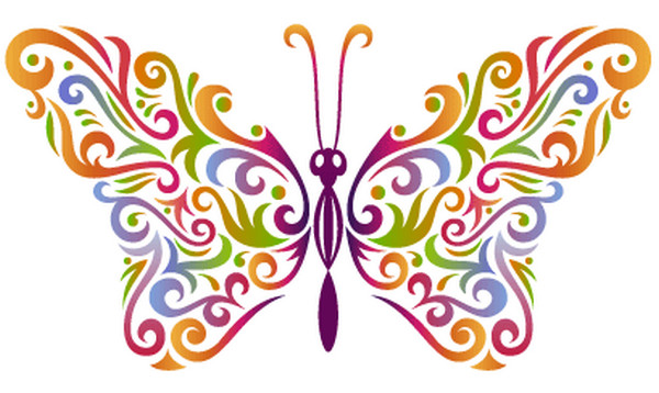 How to create a stylised butterfly