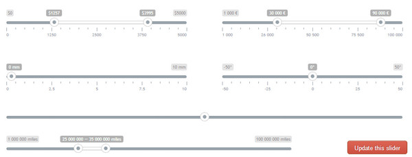 Ion Range Slider