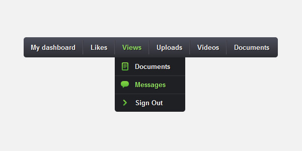 CSS3 Dropdown Menu