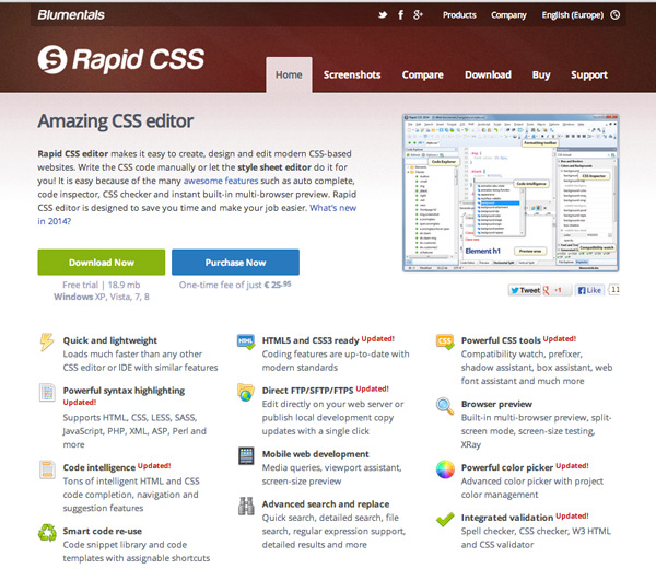 for mac download Rapid CSS 2022 17.7.0.248