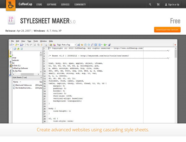 Stylesheet Maker