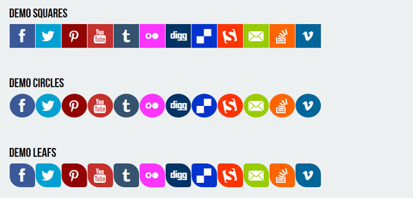 CSS icons