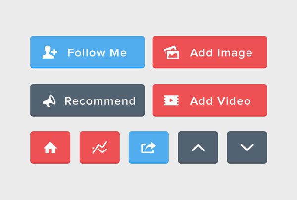 Flat UI Buttons