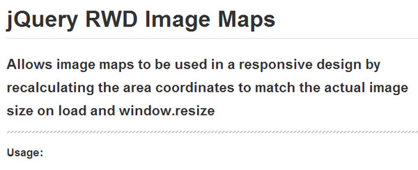 RWD Image Maps