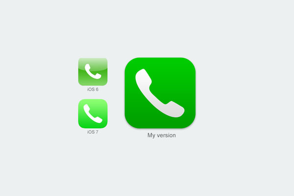iOS 7 Flat Icons Redesign – eWebDesign