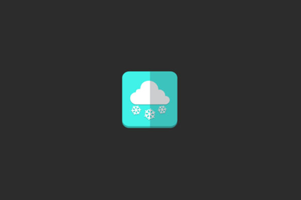 ios flat weather icon