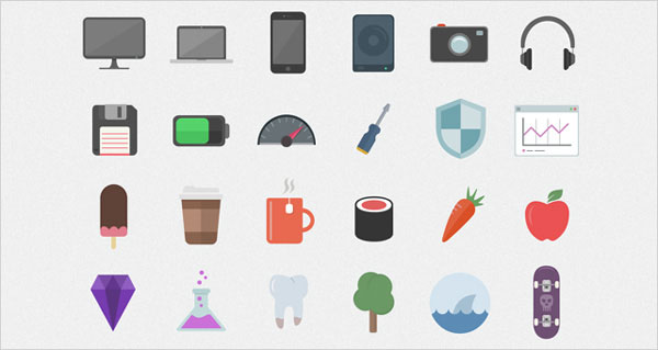 Beautiful Examples of Flat Icons Design - Designmodo