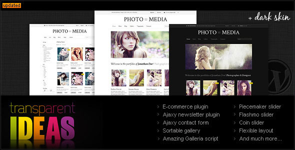 Phomedia WordPress Theme - A WP E-Commerce theme