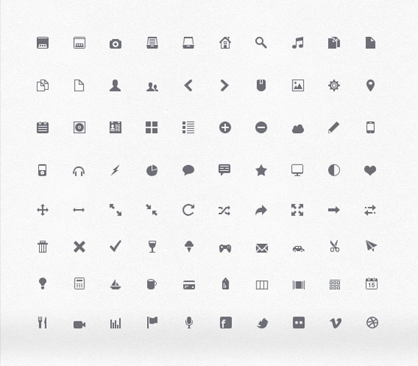 Scalable icons