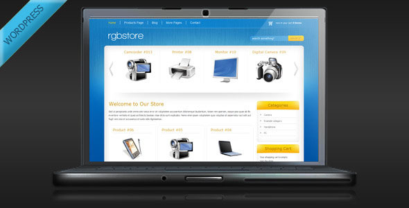 RGBStore - Online Store WordPress Theme