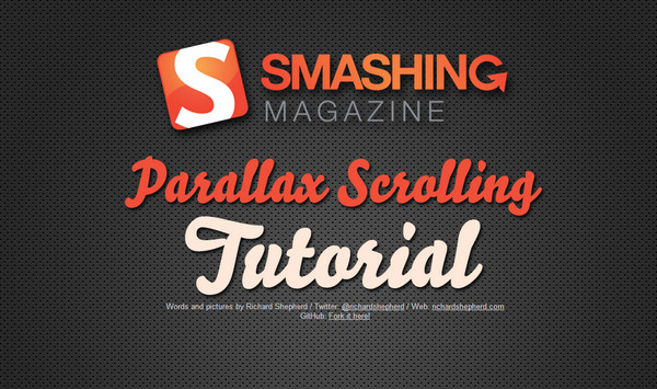 Parallax Scrolling Tutorial