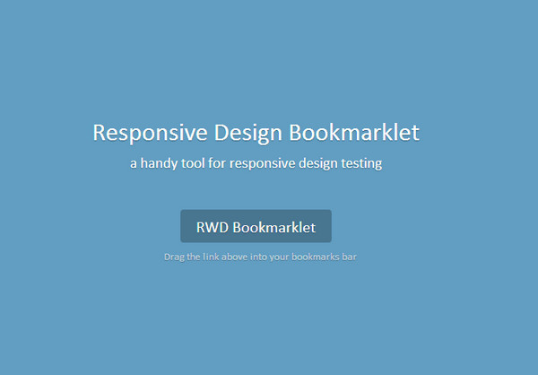 Responsive Design Bookmarklet