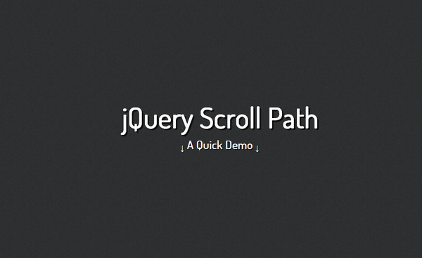 Scroll Path