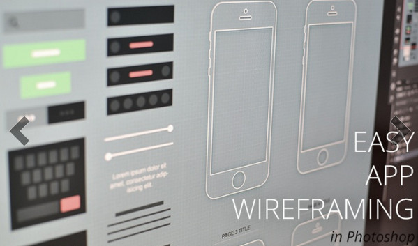 iPhone App Wireframe