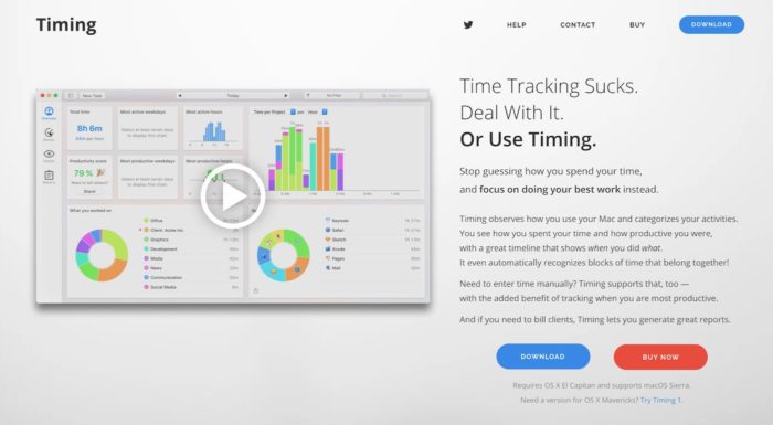 fully automatic timing app