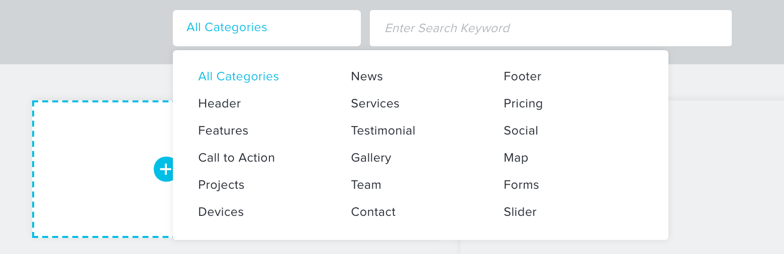 block categories