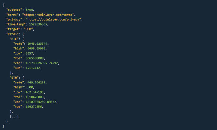 How To Use The Coinlayer Api To Create Cryptocurrency Exchange Rates Ewebdesign